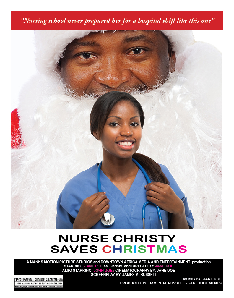 Nurse Christy Saves Christmas is the story of a fledgling nurse who, on her first shift, discovers that an unconscious Santa is her patient then struggles, with the help of elves, to organise Christmas. Feature/episodic in development